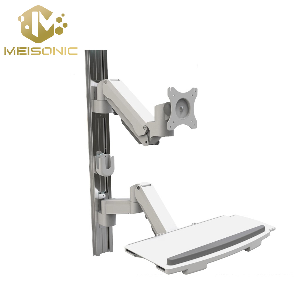 Meisonic WS series wall mount medical monitor bracket