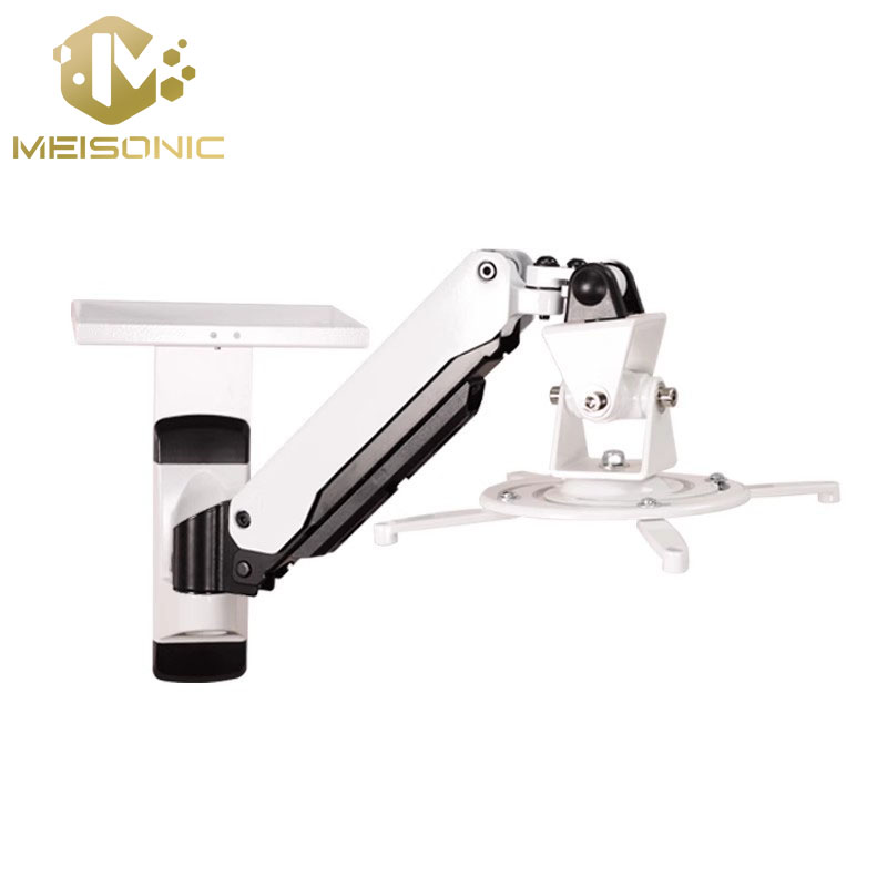 Meisonic GAPR07-T wall mount projector mount arm with platform