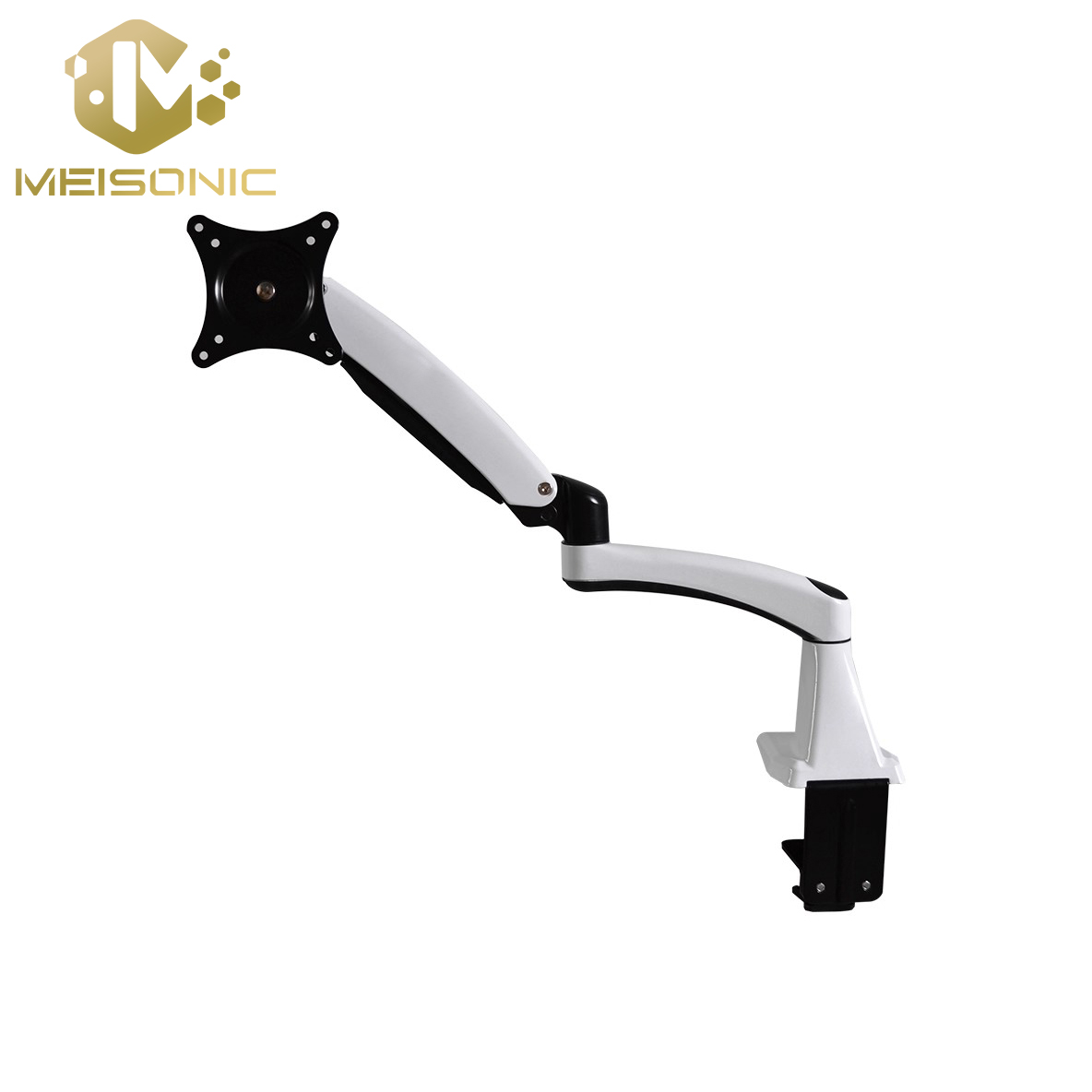 Meisonic DS111W gas spring wall mounted monitor arm